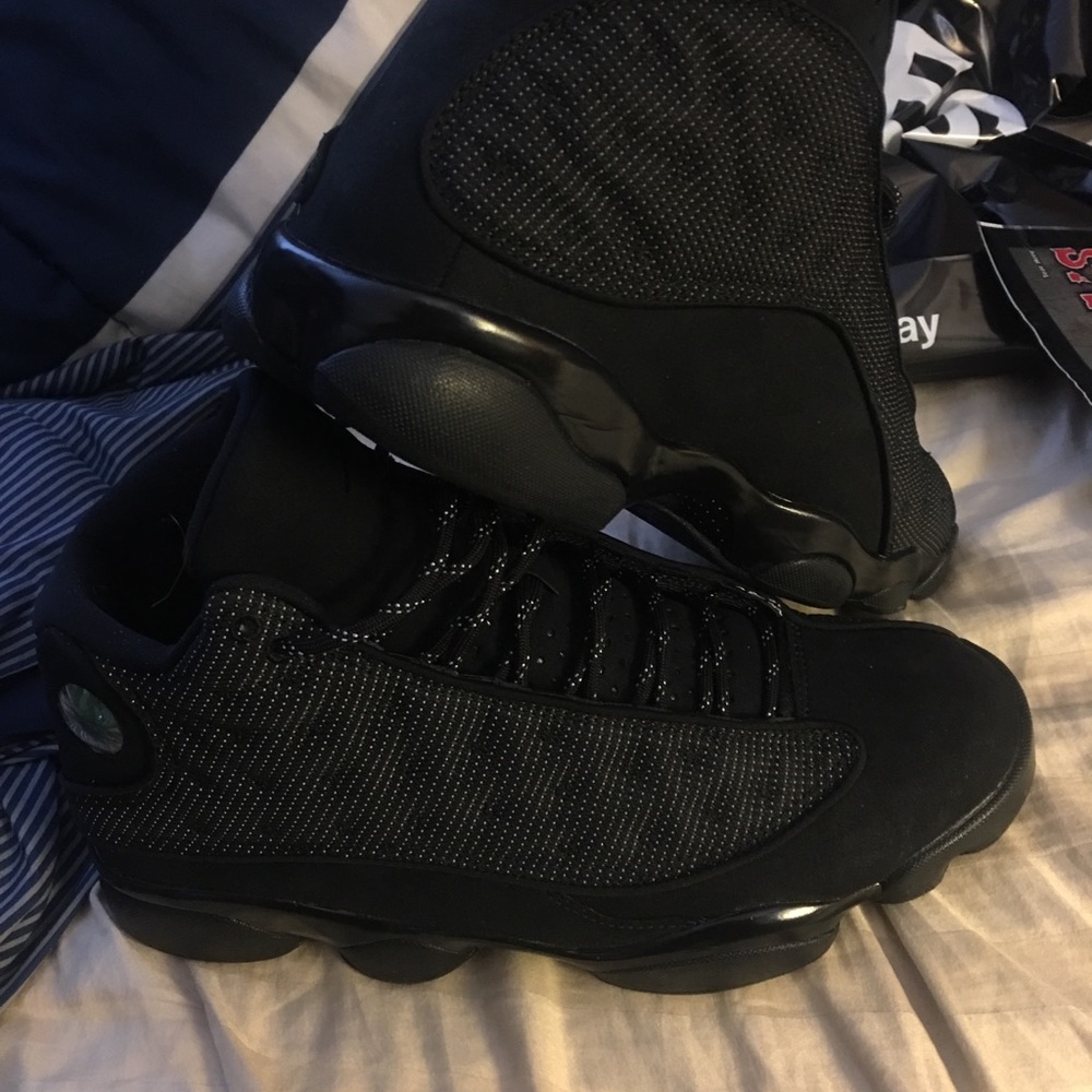 Jordan 13 black cats size 10.5